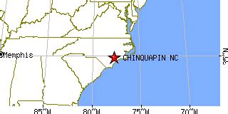 Chinquapin, North Carolina (NC) ~ population data, races, housing & economy