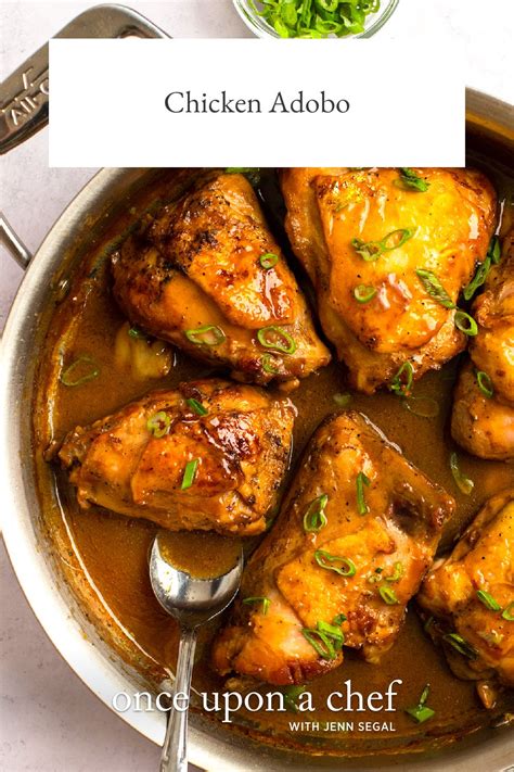 Filipino Chicken Adobo Chef Recipes, Asian Recipes, Dinner Recipes, Cooking Recipes, Food Dishes ...