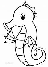 Printable Seahorse Coloring Pages For Kids  Cool2bKids sketch template