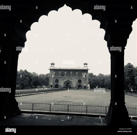 Inside the Red Fort, Delhi, India Stock Photo - Alamy