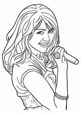 Hannah Montana Coloring Book Pages sketch template