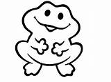 Cute Frog Coloring Pages Printable sketch template