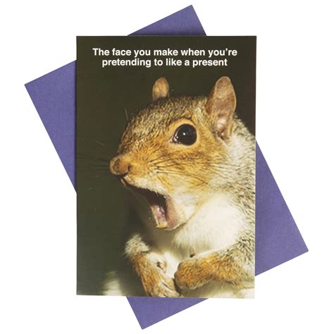 What Do You Meme?® Birthday Card (Shocked Squirrel) - Walmart.com