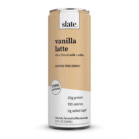 Vanilla Latte - 12 Pack – Slate Milk