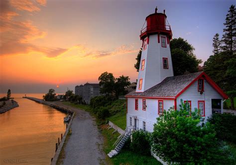 Kincardine Lighthouse at sunset by Tom Freda on 500px | Lighthouse ...