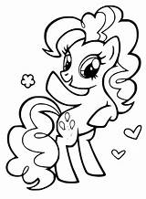 Pie Coloring Pinkie Pages Template Young Mycoloring Sketch Page sketch template