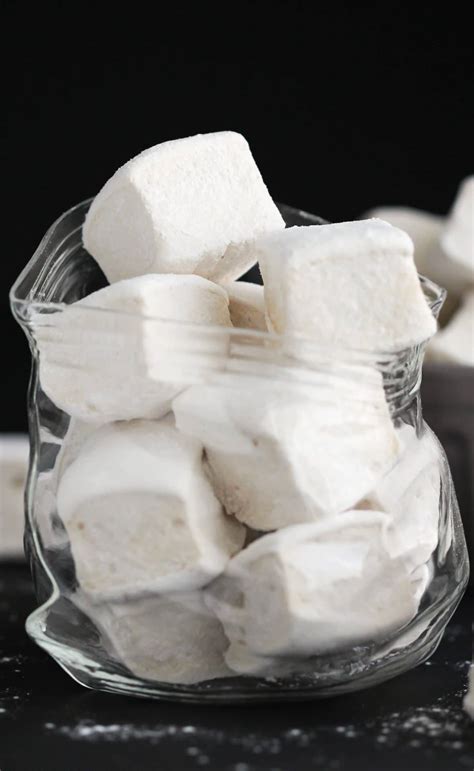 5-ingredient Healthy Homemade Marshmallows | Desserts With Benefits