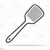 Fly Swatter Icon Vector Isolated Stock Illustration  Download Image sketch template