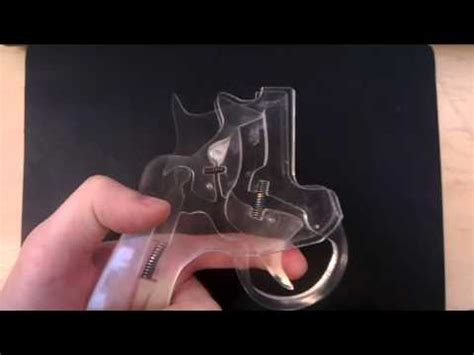 How a Revolver Trigger Mechanism Works: Perspex Concept - YouTube