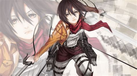 Mikasa Ackerman - Shingeki no Kyojin - Fondos de pantalla gratis para escritorio 1920x1080 Full HD