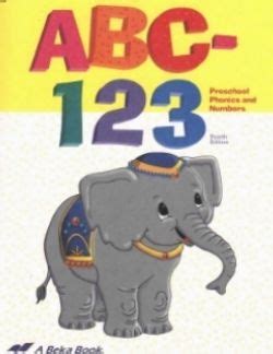 Abeka Preschool Phonics and Numbers workbook . 4th edition.This phonics book for preschoolers ...