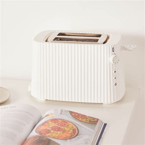 Alessi Plisse Toaster White | END.