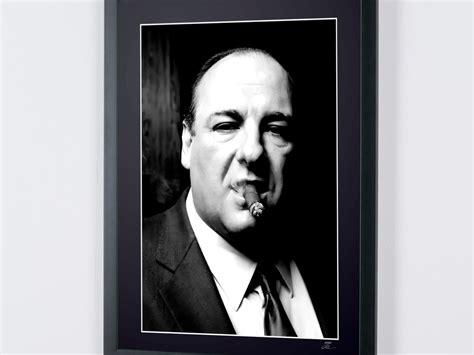 The Sopranos - James Gandolfini as « Tony Soprano » - Fine Art ...