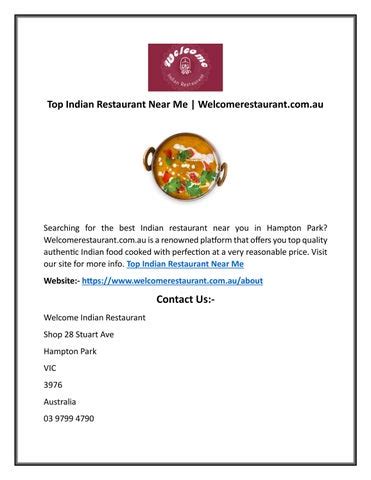 Indian Catering Near Me | Welcomerestaurant.com.au by Welcome Indian ...