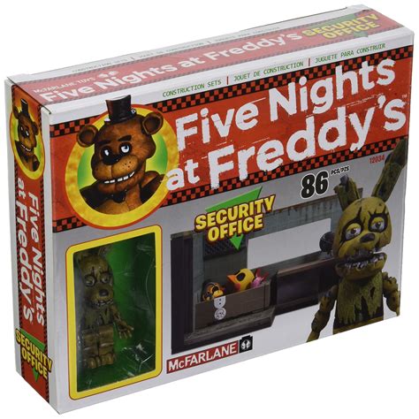 Buy McFarlane Toys Five Nights At Freddy's Security Office with Springtrap Construction Set ...