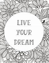 Coloring With Quotes sketch template