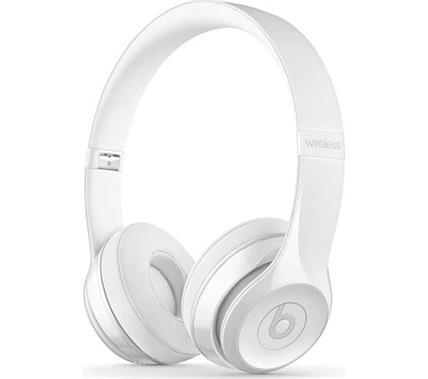 Buy BEATS BY DR DRE Solo 3 Wireless Bluetooth Headphones - White | Free ...