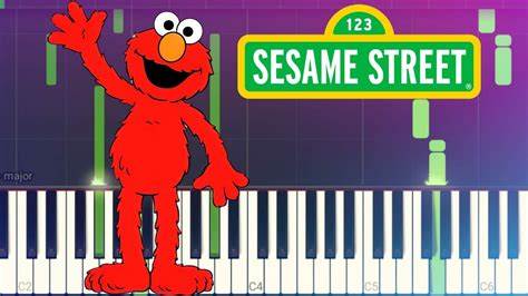 How To Play | Elmo's Song From - Sesame Street | Piano Tutorial - YouTube