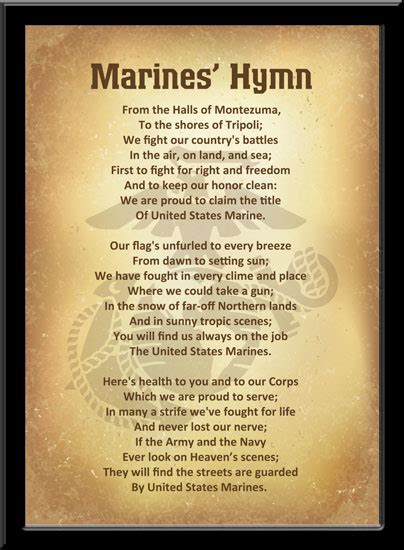 The Marines Hymn