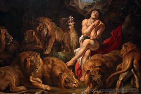 National Gallery of Art - “Daniel in the Lions’ Den” by Sir Peter Paul ...