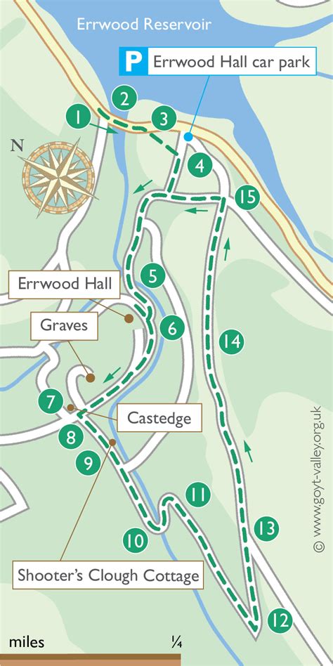 Walk maps | The Goyt Valley