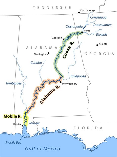 Coosa River - Wikipedia in 2020 | Alabama, Kayaking, Wetumpka