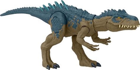 Amazon.com: Mattel Jurassic World Ruthless Rampagin Allosaurus Dinosaur ...