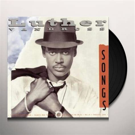 Luther Vandross SONGS Vinyl Record