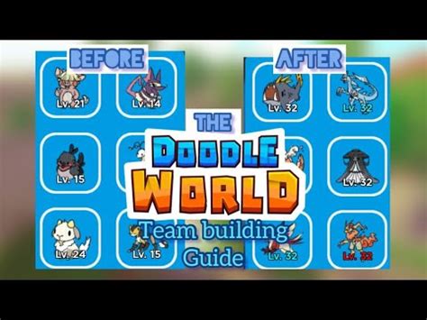 The Doodle World Team Building Guide - How to get better at PVP - YouTube