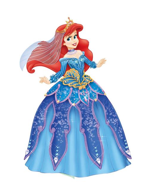 Pin de Polina em Dream World | Vestidos de princesa da disney, Disney pequena sereia, Pequena sereia