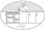 Chef coloring page  ColouringPages sketch template