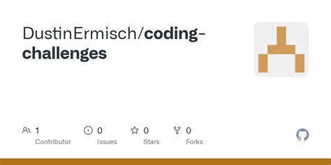 GitHub - DustinErmisch/coding-challenges