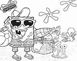 Spongebob Color Pages Printable sketch template