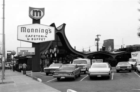 Manning's Restaurant, circa 1970s | Located at 15th and Mark… | Flickr