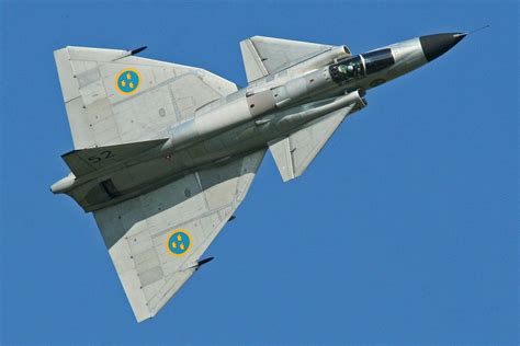 SAAB 37 Viggen, Sweden, Aircraft, AJS 37 HD Wallpapers / Desktop and ...