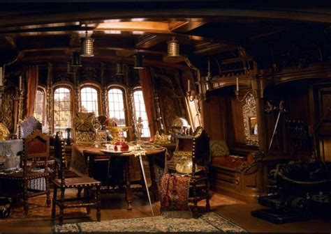 Pirate Ship Aesthetic - Pirate Captain Quarters Ship Captains Rooms Miniature Hook Cabin Bedroom ...