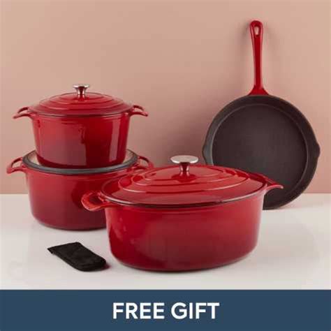 Domino Red - Cookware | homechoice