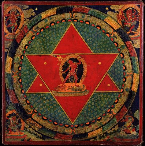 Mandala of Vajrayogini (Buddhist Deity) - (Naropa Tradition) (Himalayan Art)