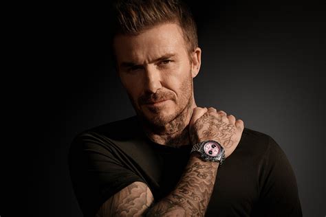 David Beckham wears pink Tudor: Introducing the Tudor Black Bay Chrono ...