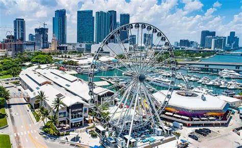 Skyviews Miami giant observation wheel opens at Bayside Marketplace