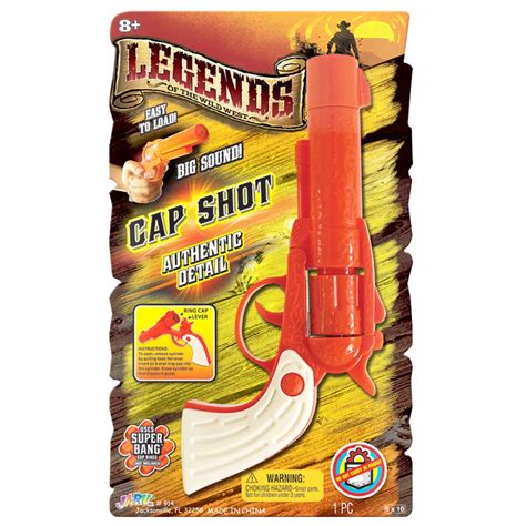 Ja-Ru Legends Of The Wild West Cap Shot Pistol - Shop Blasters at H-E-B