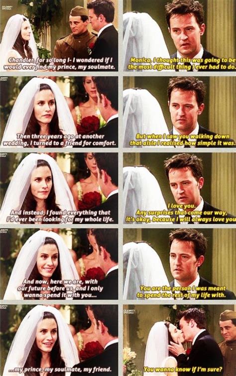 Monica Chandler Wedding Vows | Wedding Vows