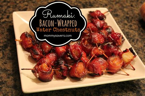 Rumaki Recipe: Bacon-Wrapped Water Chestnuts - Mommysavers