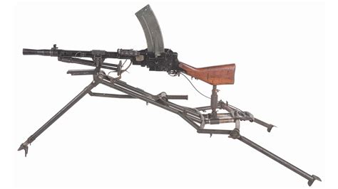 Danish Madsen Model 1902-1940 Machine Gun with Tripod | Rock Island Auction