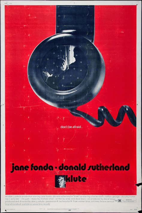 Klute (1971) movie poster - Fonts In Use