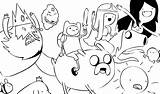 Adventure Time Coloring Pages  Best For Kids sketch template