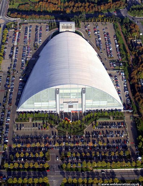 Xscape indoor ski slope Milton Keynes from the air | aerial photographs of Great Britain by ...