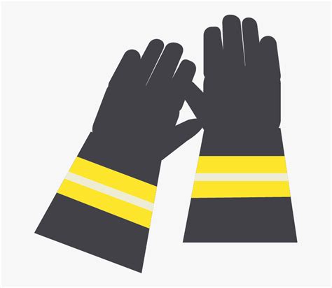 Fire Fighter Gloves - Firefighter Gloves Clipart , Free Transparent Clipart - ClipartKey