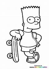 The Simpsons  Coloring Pages For Kids Free And Easy Print Or Donwload sketch template
