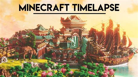 Minecraft timelapse build - YouTube